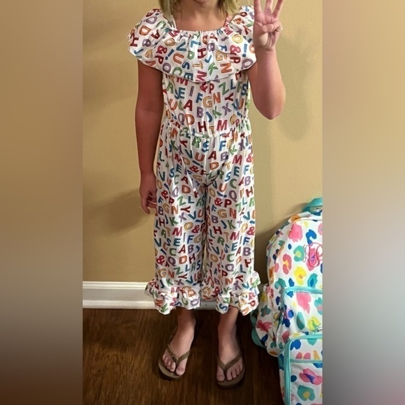 BACK TO SCHOOL ABC capri jumper - Picture 2 of 4